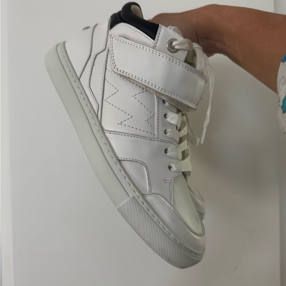 Zadig & Voltaire White Leather High-Tops